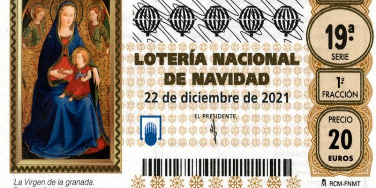 La Lotería de Navidad reparte suerte en Andalucía con el "Gordo" en Ayamonte 1 decimo loteria navidad 2021
