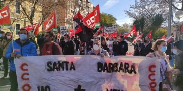 protestas trabajadores factoria santa barbara alcala guadaira sevilla