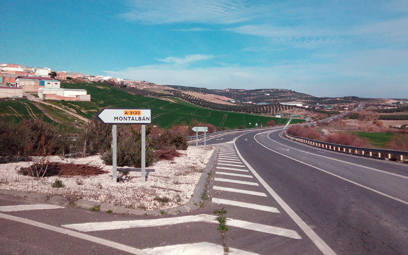 carretera provincial provincia córdoba
