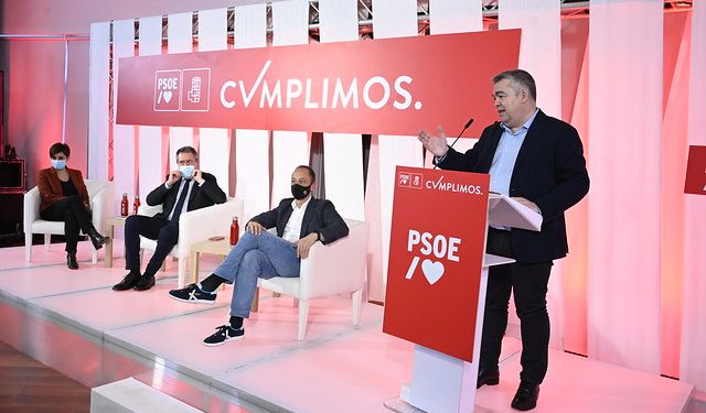 Santos Cerdán afirma que el PSOE-A «está preparado» para las elecciones andaluzas