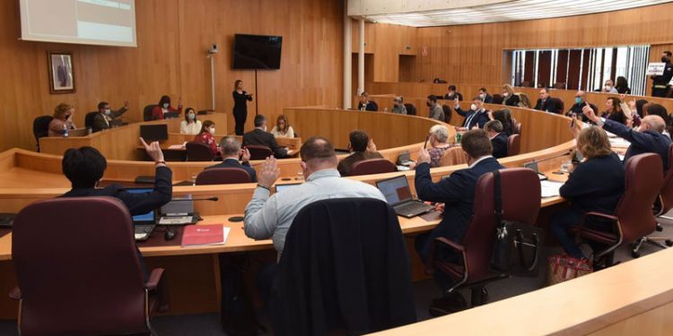 Diputación de Granada invertirá dos millones en su Plan de Instalaciones Deportivas para 2022 1 pleno diputacion provincial de granada