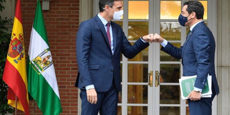 Pedro Sánchez y Juanma Moreno se reunirán la semana que viene en Moncloa 1 Pedro Sánchez y Juanma Moreno se reunirán la semana que viene en Moncloa