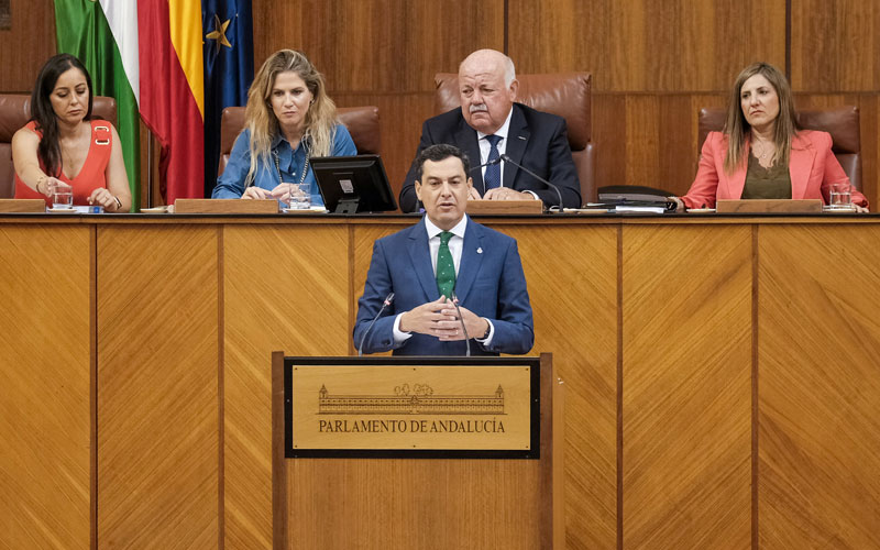 juanma moreno investidura presidente junta andalucia