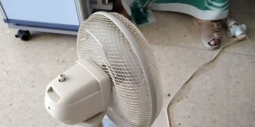 Habitaciones con ventiladores llevados de casa en el Hospital Universitario de Jaén