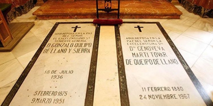 La Macarena deberá pagar la exhumación de Queipo de Llano 1 La Macarena deberá pagar la exhumación de Queipo de Llano